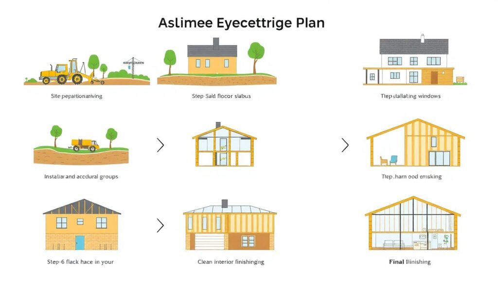 Строительство частного дома с нуля: пошаговый план, сроки и скрытые расходы - иллюстрация