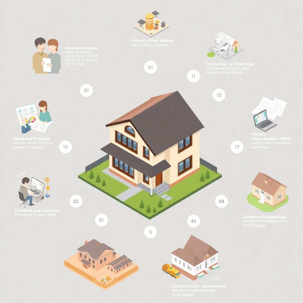 Строительство частного дома с нуля: пошаговый план, сроки и скрытые расходы