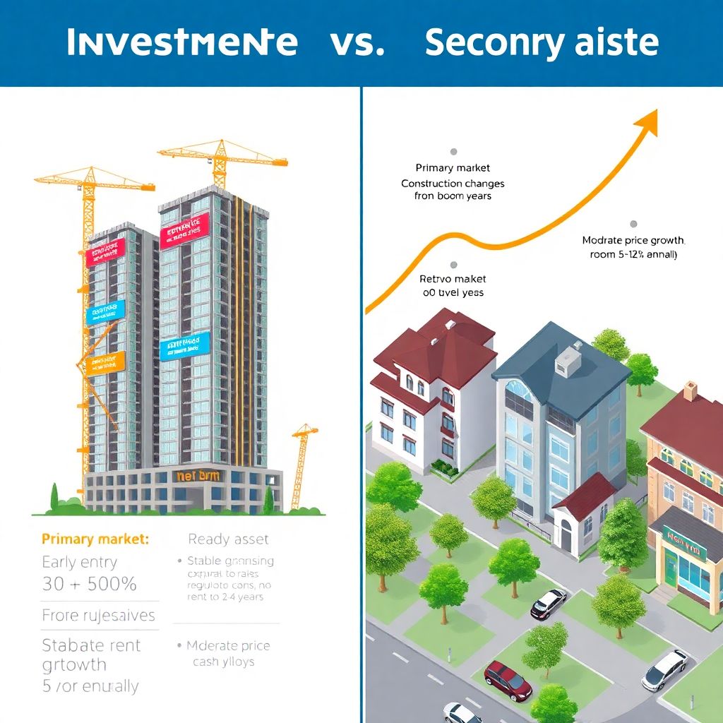 Инвестиции в новостройки или вторичное жилье: что выгоднее надолго