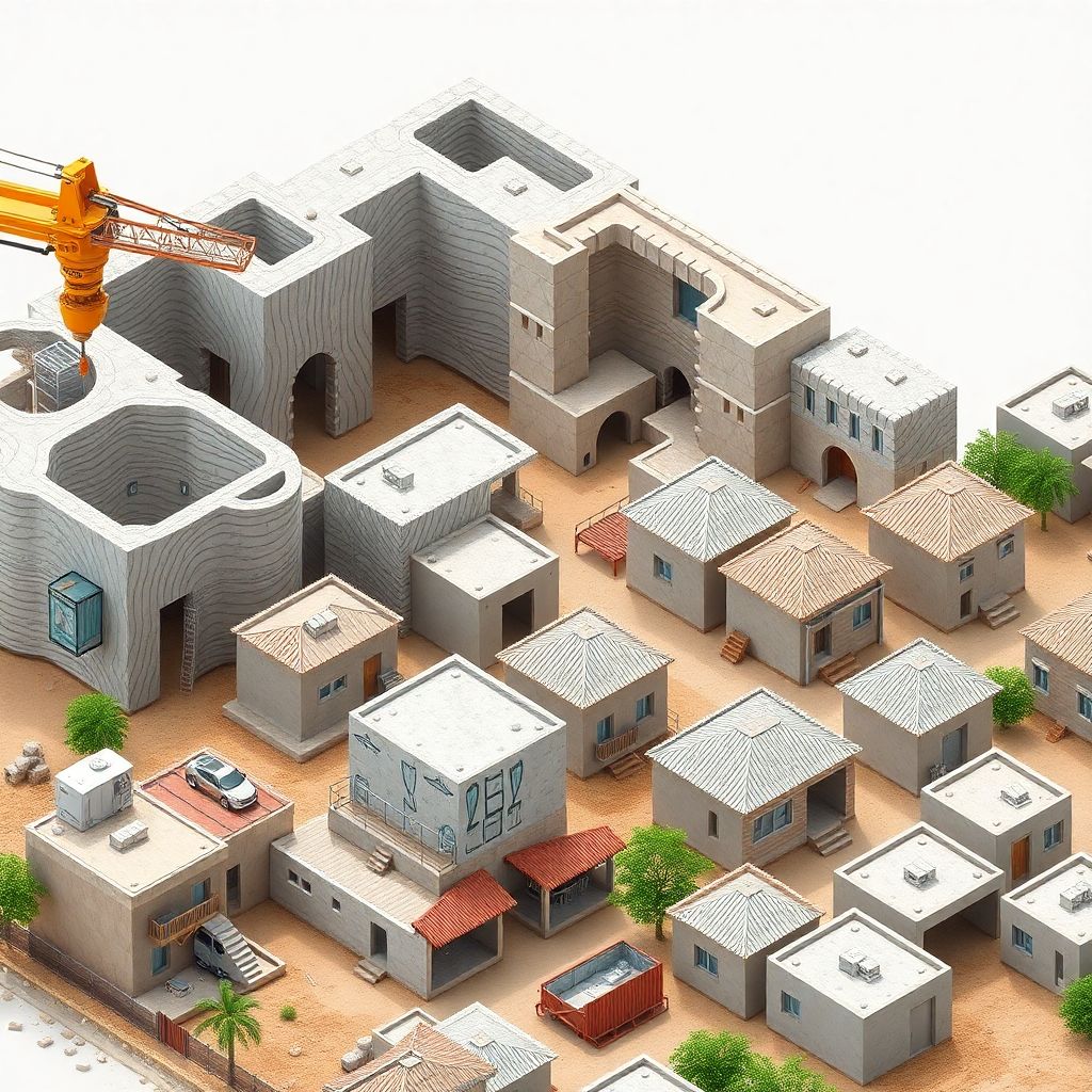 Строительные материалы будущего: 3d-печать домов, модульные решения и биобетон