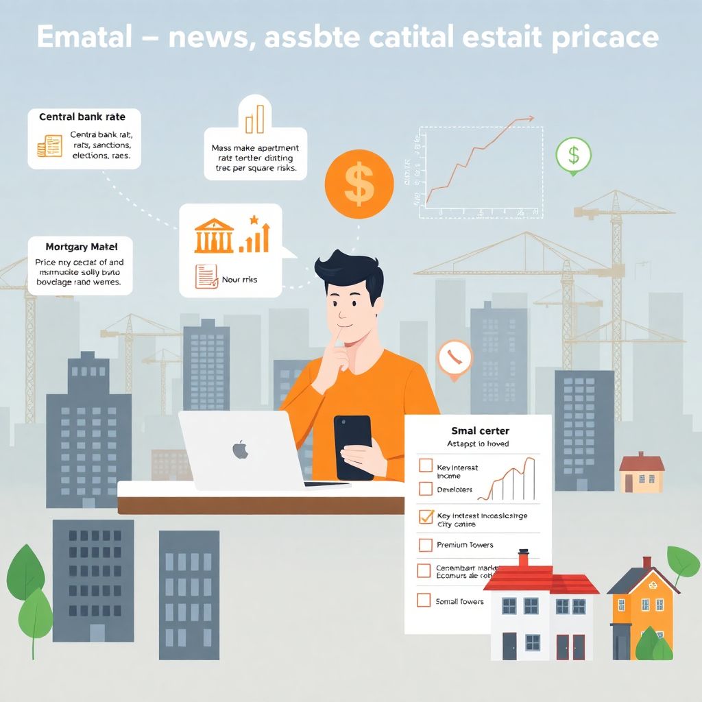 Как новости экономики и политики влияют на цены квадратного метра