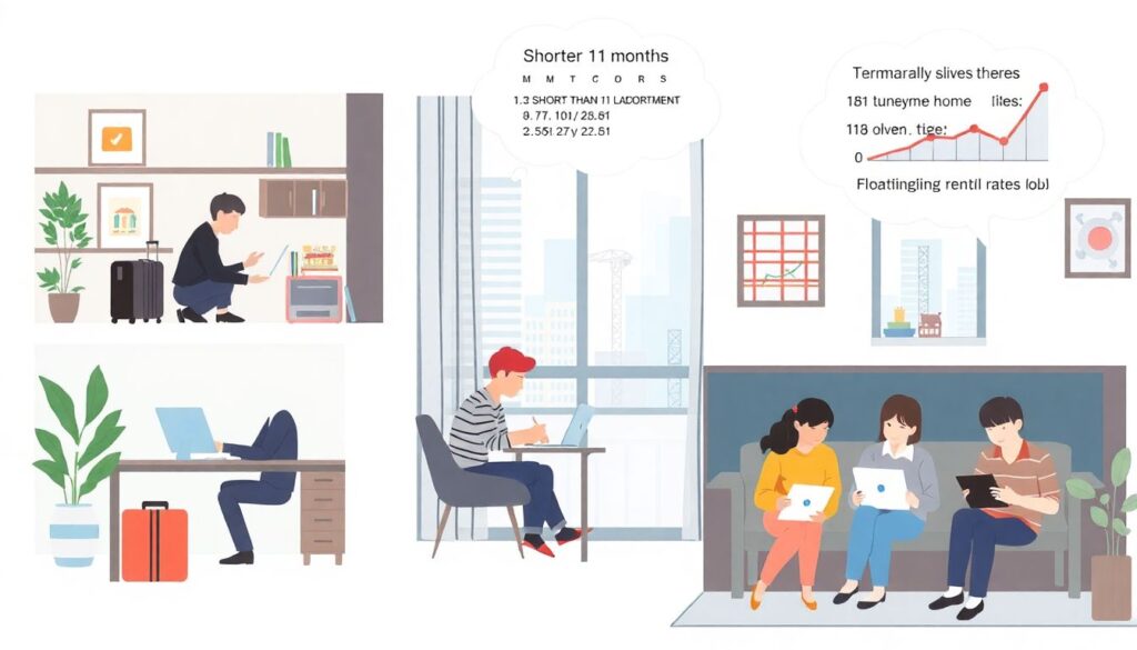 Как меняется рынок аренды: краткосрочная vs долгосрочная аренда в 2025 году - иллюстрация