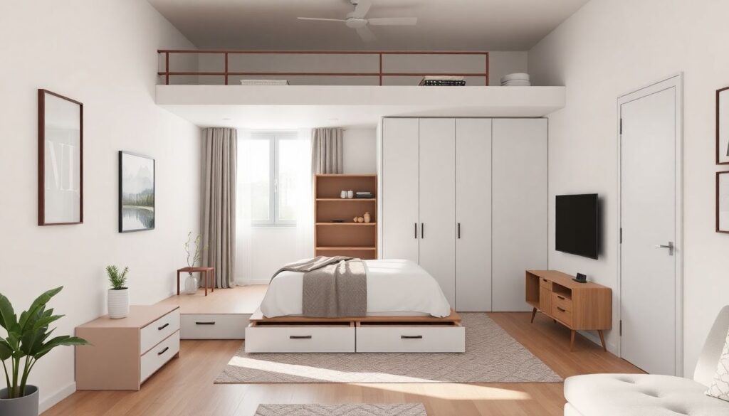 Маленькая квартира без чувства тесноты: приемы зонирования и визуального расширения пространства - иллюстрация