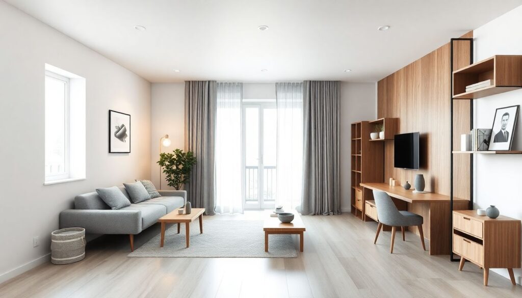 Дизайн небольшой квартиры: как создать функциональное пространство на 20–30 м² - иллюстрация