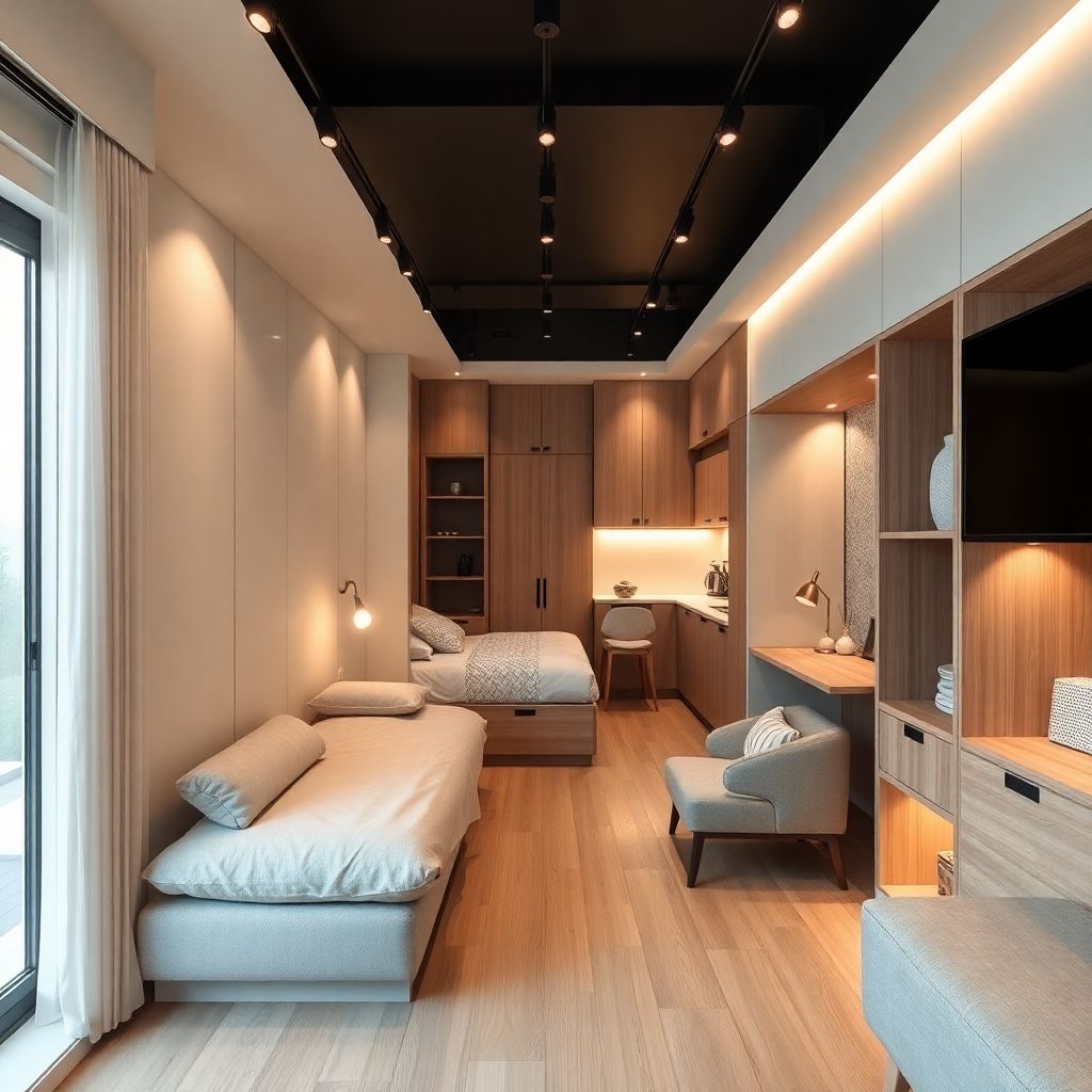 Как создать функциональный интерьер в маленькой квартире: практические решения