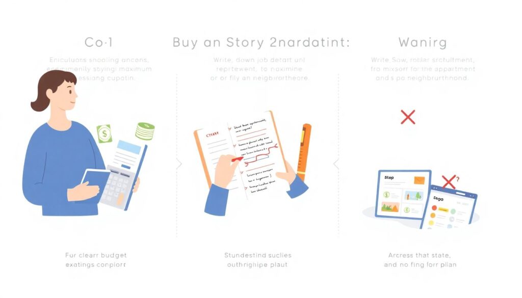 Топ ошибок при покупке первой квартиры и как их избежать - иллюстрация