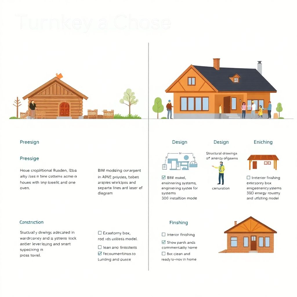 Строительство частного дома под ключ: этапы, сроки, бюджет и как избежать переделок